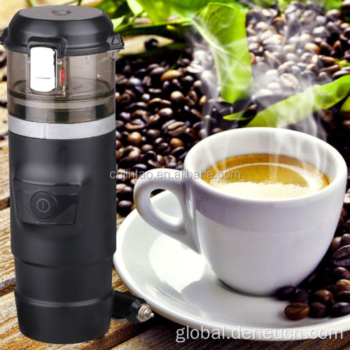 Car Moka Coffee Machine Mini Portable Travelling Portable travel camp 12v 24v car coffee maker Factory